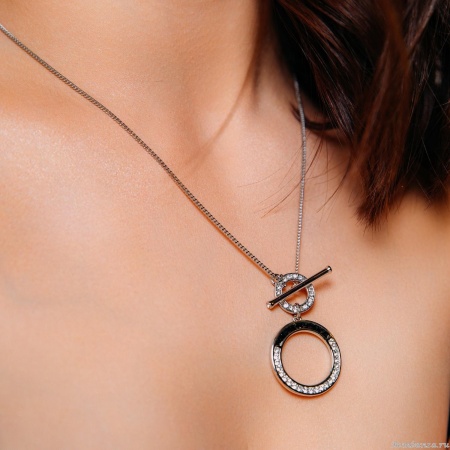 Колье Fiore Luna, Jet Nut+CRY